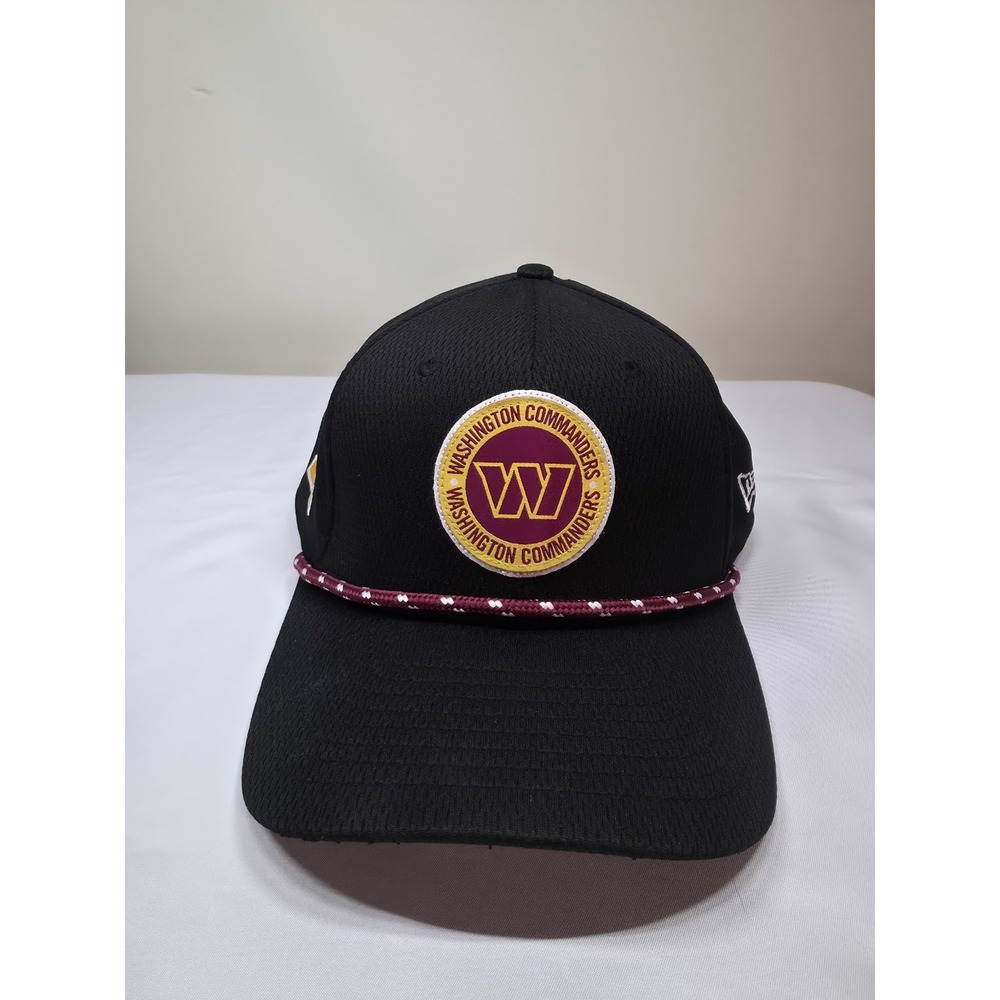 Washington Commanders New Era Rope Hat Black NFC Patch NFL 9SEVENTY Snapback
